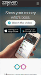 Mobile Screenshot of 22seven.com